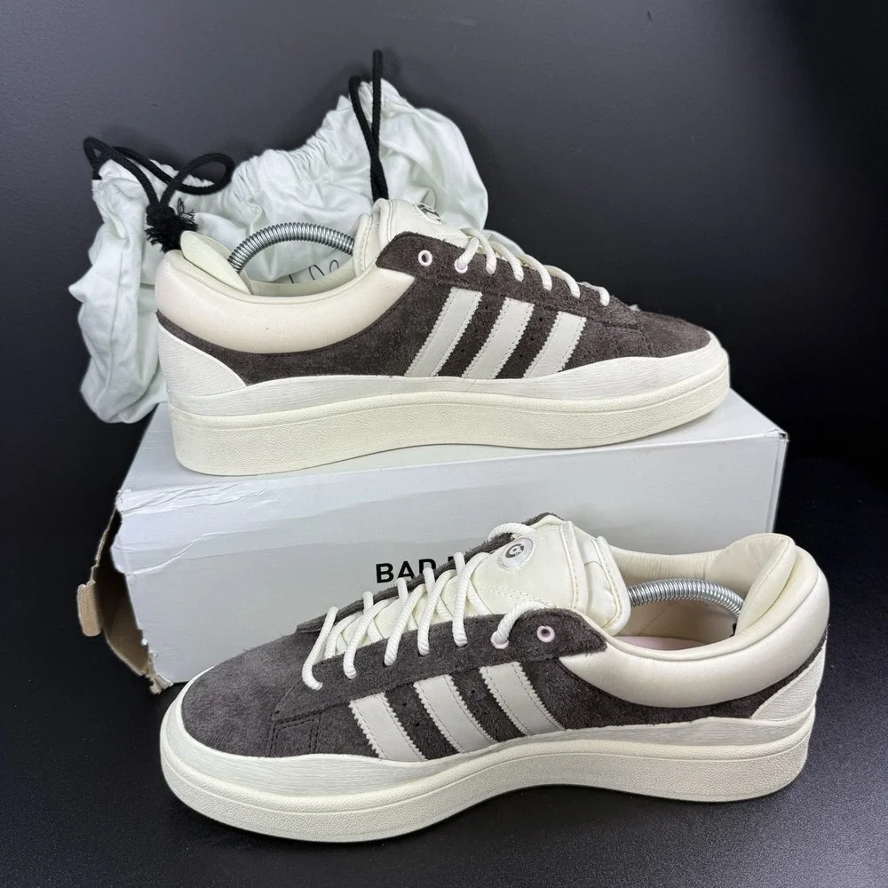 Adidas Bad Bunny Campus Dark Brown ID2534 Size 11.5 Men's New Authentic‎ W/ Bag